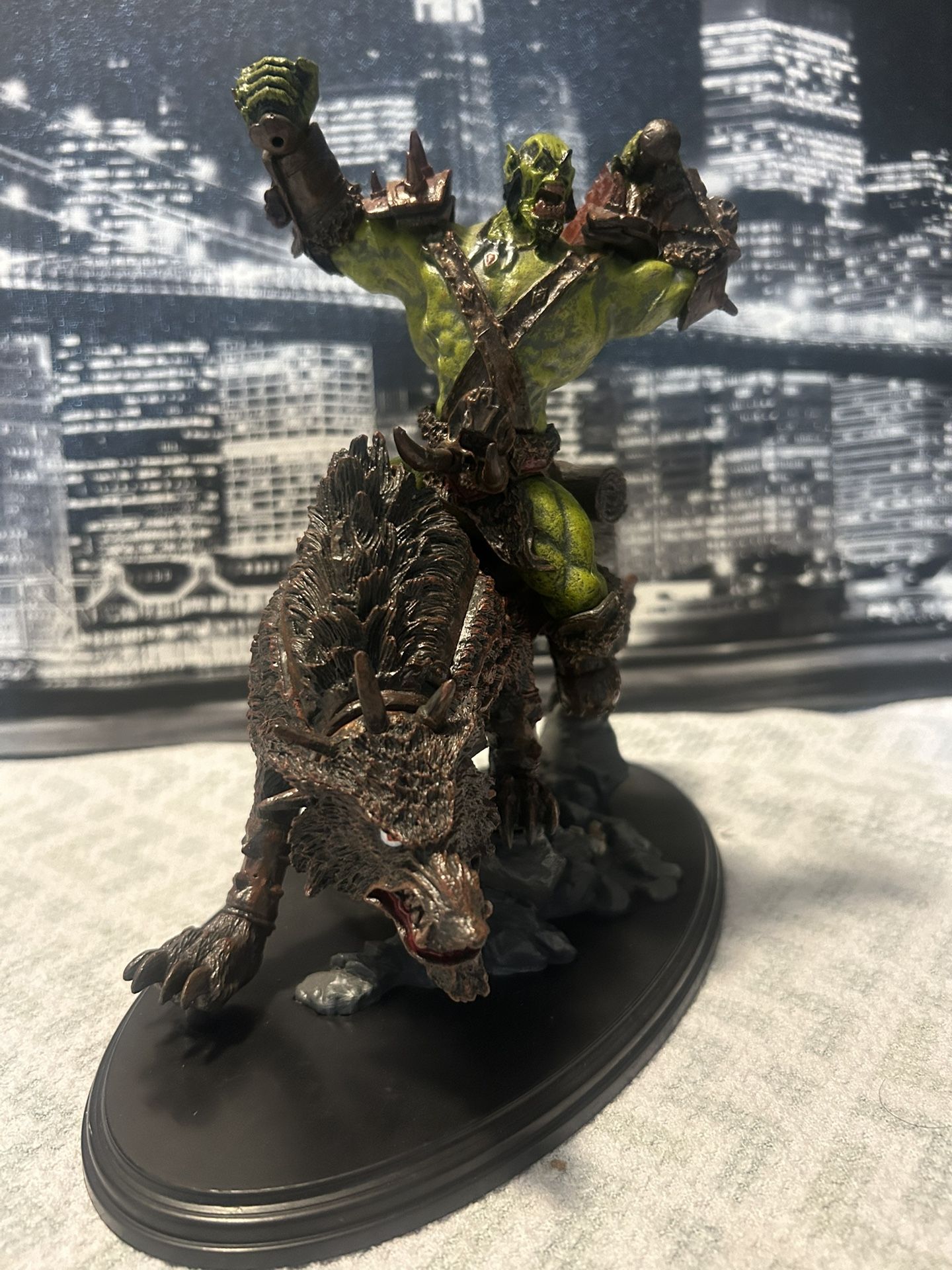 Orc Rider From The Game World Of Warcraft 