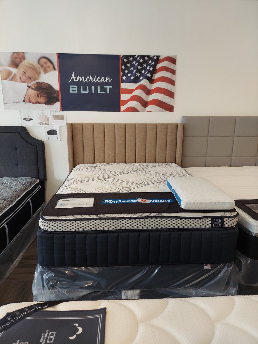 $1 Down Take Home A New USA Made Mattress Today 