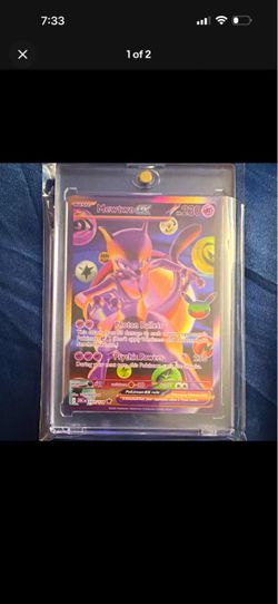 The Pokémon Mewtwo ex 157/128 Celebrations 2026 Ultra Rare Holo Full Art