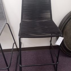 Black Bar Stool