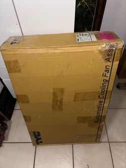Dual Radiator condenser cooling fan toyota rav4
