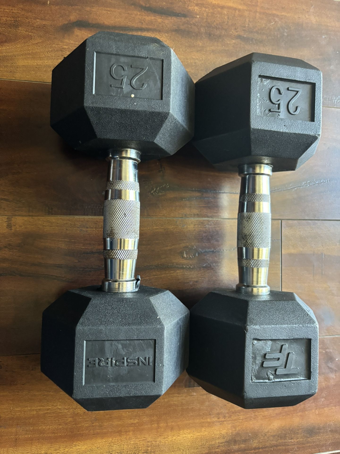 Dumbbells Set 25 pounds and 5 pounds