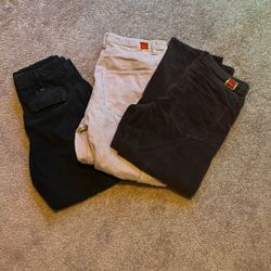 3 Corduroy Pants Size 34,33,32. CHECK Description. 