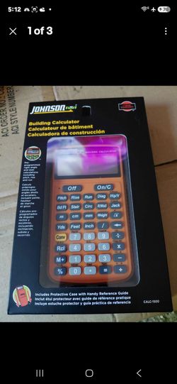 Construction calculator