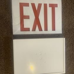 Led Exit Sign