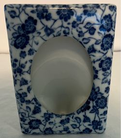 Floral Ceramic picture Frame (Cash only)
