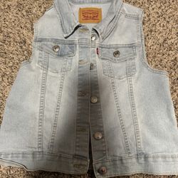 Girls Levi Jean Vest