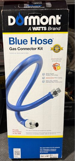 Dormant quick disconnect 3/4 gas hose