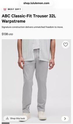 Men’s lulu lemon abc pants