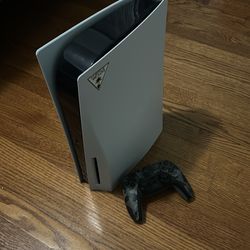 PS5 With Camo Controller Included (wires included)