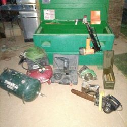 Greenlee Toolbox Chest Full Of Framing /Construction Tools