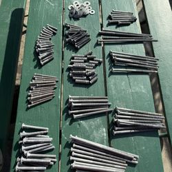 Hardware Bolts Nuts Contractor Tools Washers