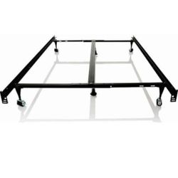 Queen Size Bed Frame With Box Spring- Optional 