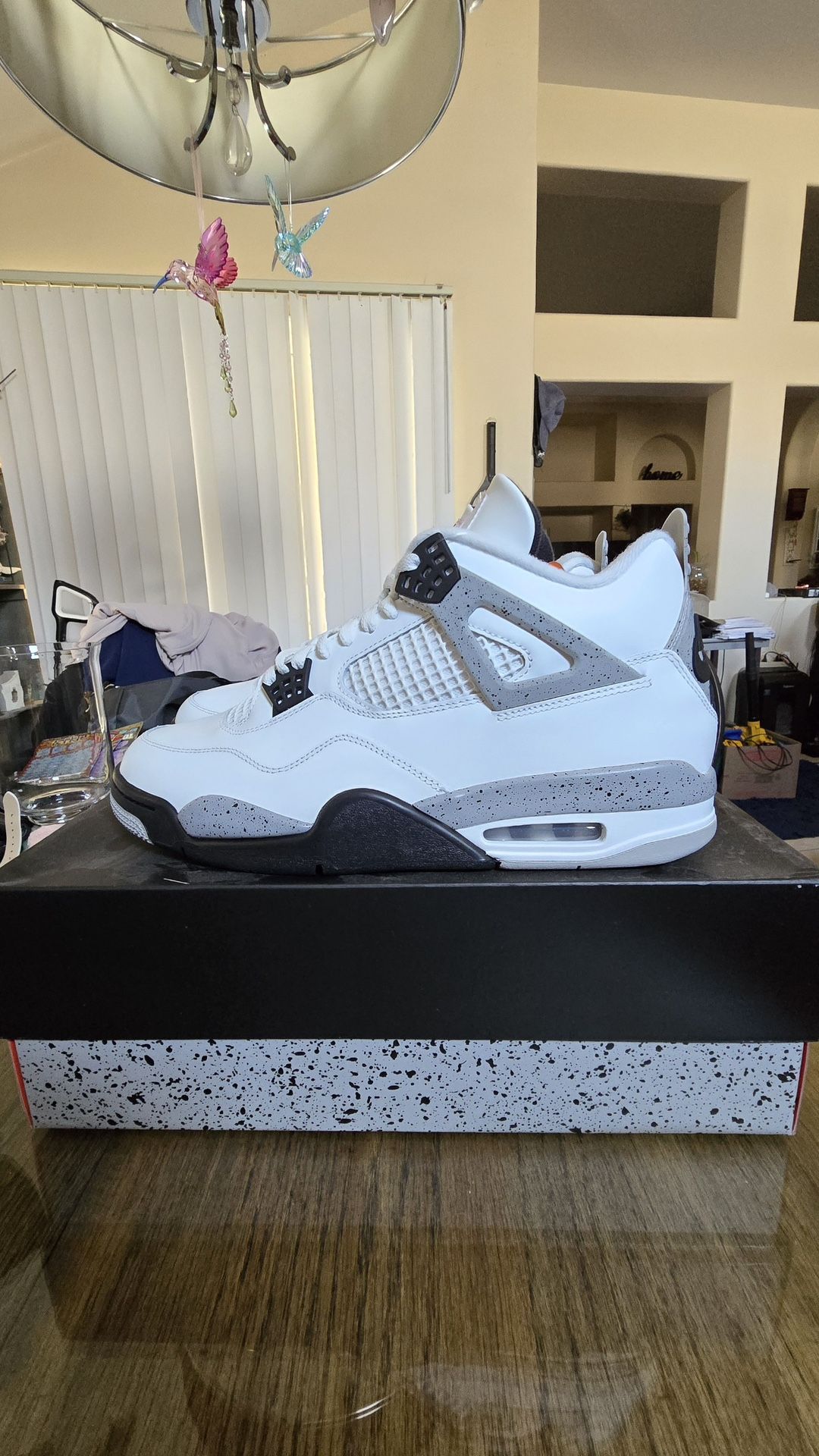 White Cement Jordan 4