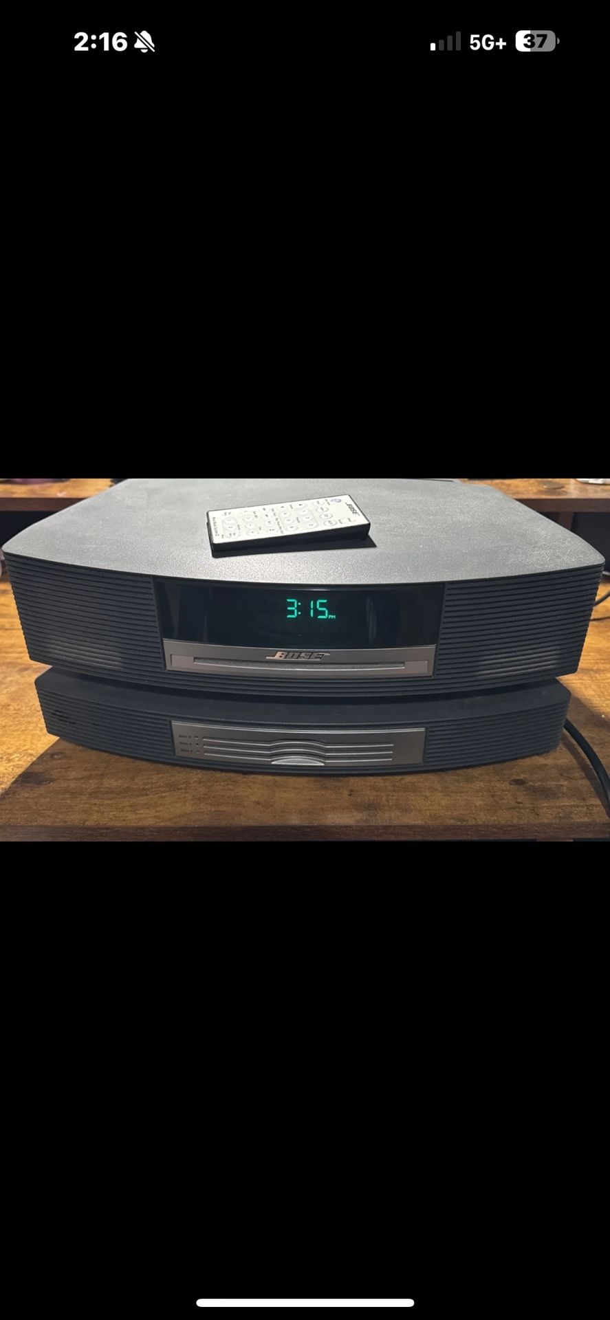 Bose Wave Music System AM/FM CD Radio Multi-CD w/t Remote AWRCC1 Works Great