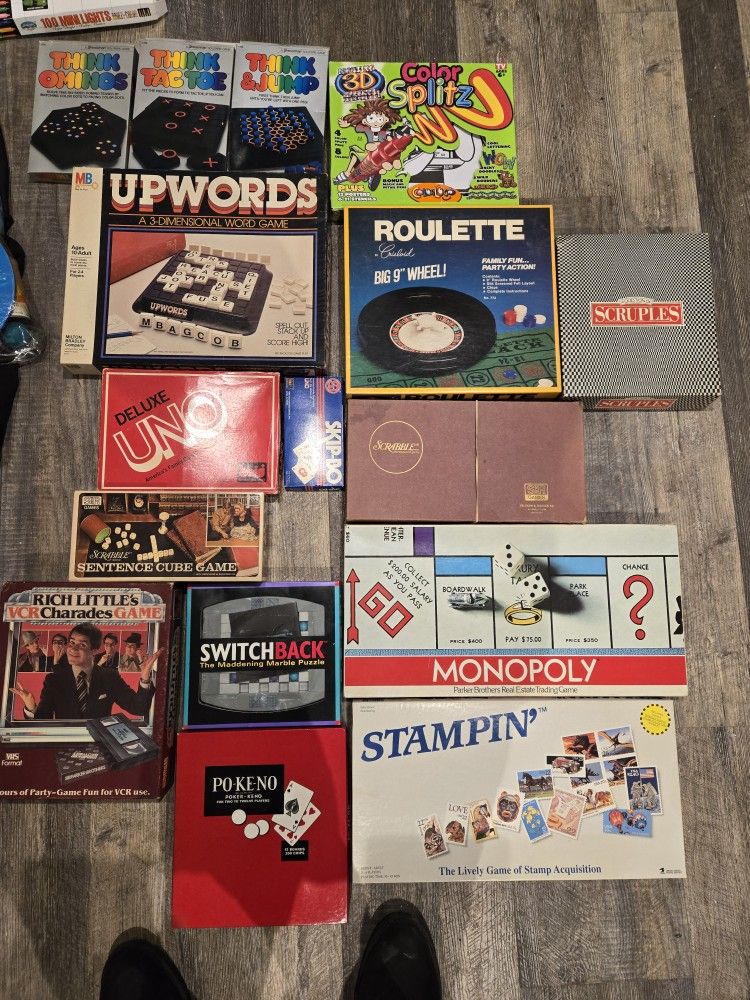 Vintage Board Games