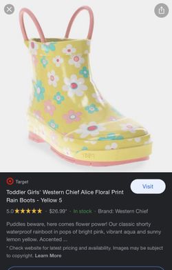 Girls Rain boots