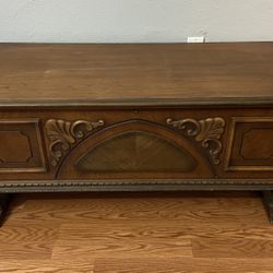 Antique Cavalier Blanket Chest