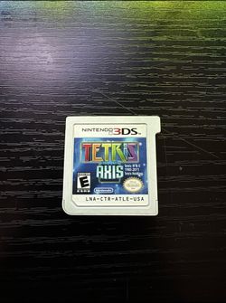 Tetris Axis Nintendo 3DS Cartridge