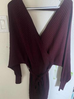 Burgundy Dress