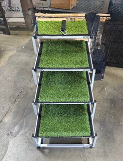New Foldable Dog Ramp for Cars SUVs Trucks Portable Pet Dog Stairs