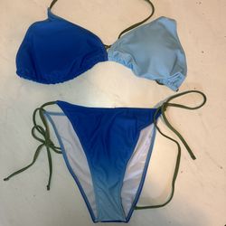 Blue bikini Set