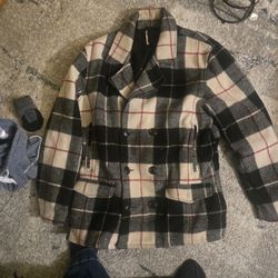 Plaid WOOL JACKET