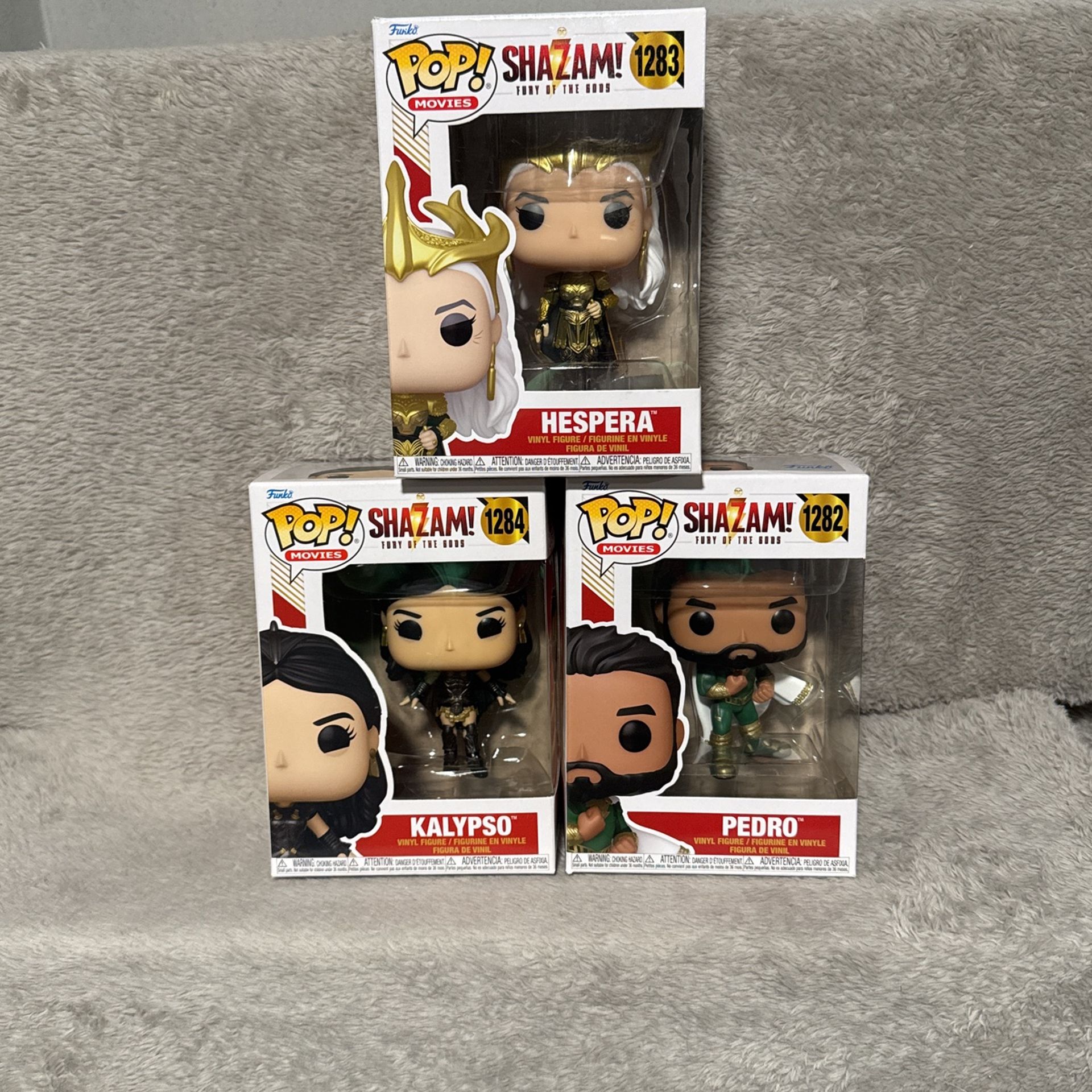 Shazam Funko Pop Bundle