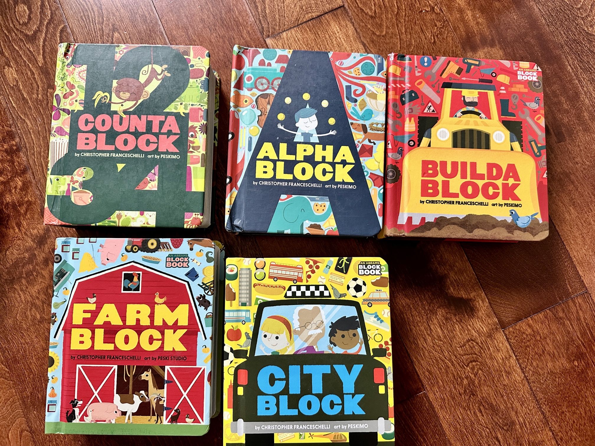 5 Block Books