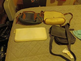 Slightly used coach bags