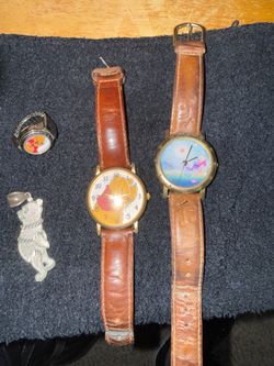 Winnie the Pooh watches & charm