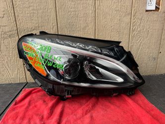 2015 2016 2017 2018 MERCEDES BENZ C-300/350/W205/C-CLASS RIGHT SIDE HEADLIGHT OEM USED
