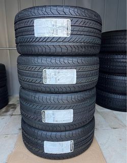 Continental tires “staggered”
