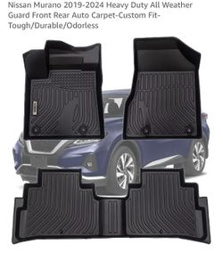 All Weather Mats For 2019-2024 Nissan Murano