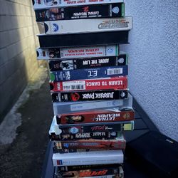 VHS Tapes 80s