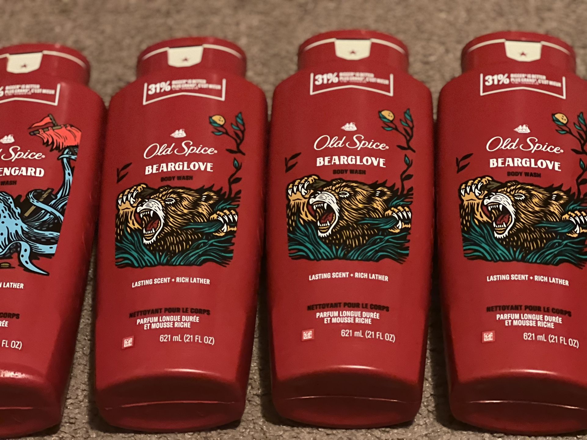 Old Spice Body Wash $4 Each