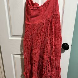 Raviya Coral Xl Crochet Skirt