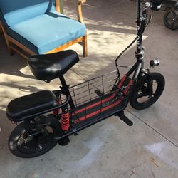 Sit Down Scooter 