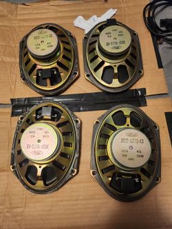 4 Car speakers