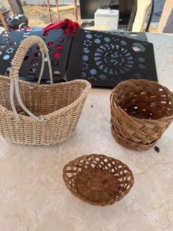 Woven Basket Set of 3