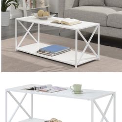 Modern High Quality Brand New White Coffee Table