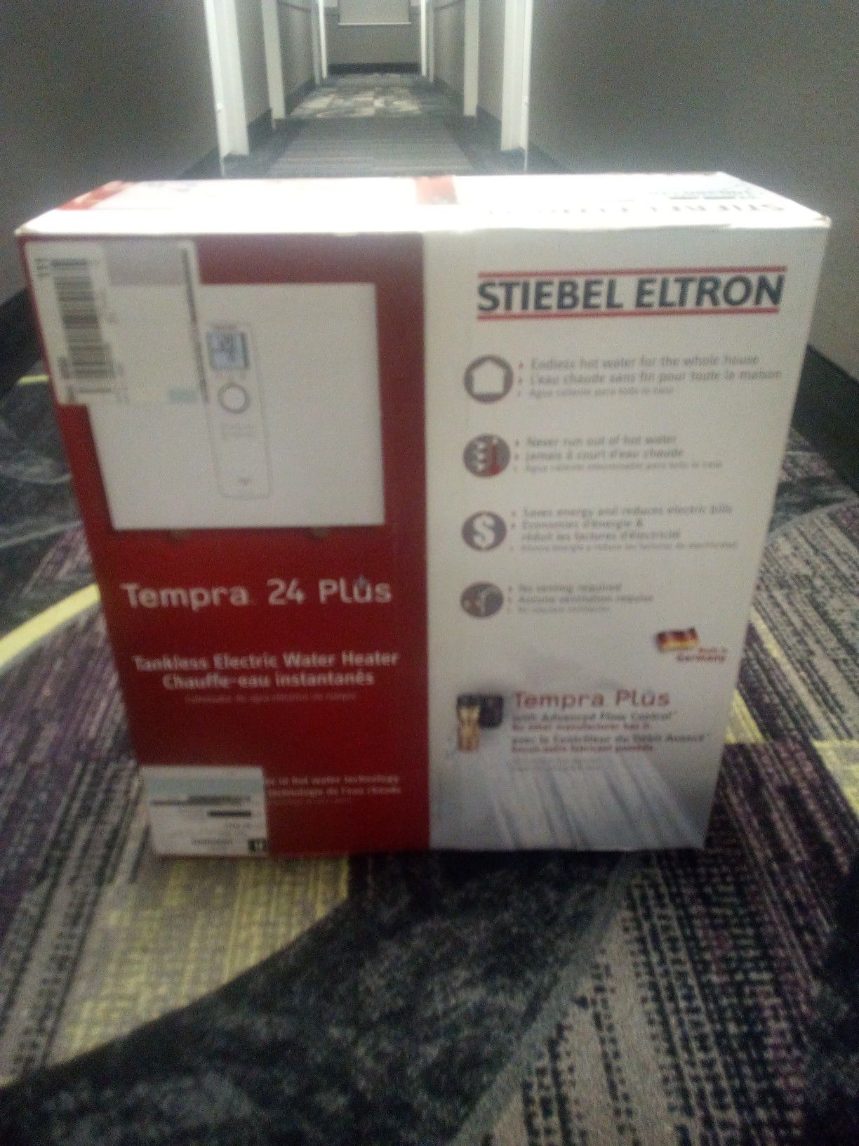 Stiebel Eltron Tankless Water Heater "Tempra 24 Plus" BRAND NEW * rated #1 overall