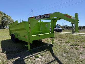 16ft Dump Trailer 21k GVWR
