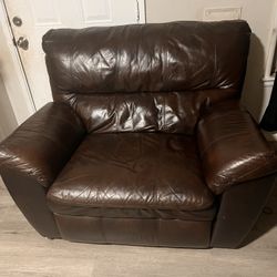 Leather Recliner 