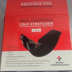 2 Pack Calf Stretcher Medic Therapeutics 4-in-1 Calf & Heel Stretchers