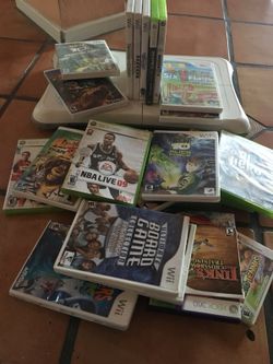 Wii Games and XBO 360