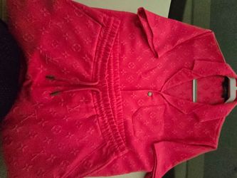 SHORT SLEEVE SHIRT & PANT SET, PINK 2XL