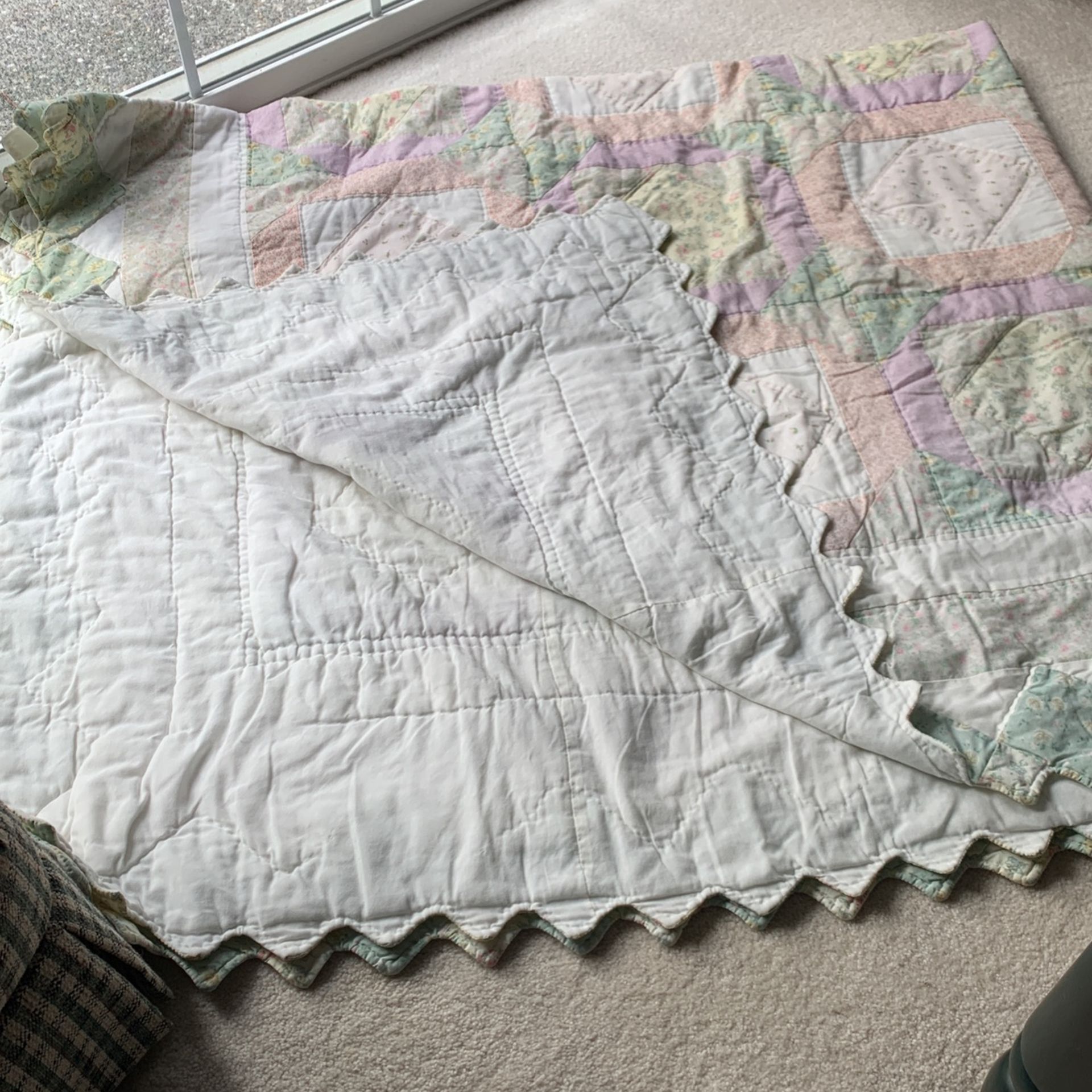 Antique Hand Stitched Quilt