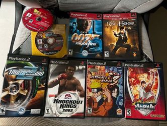 Ps2 Game lot Greatest Hits 8 Games