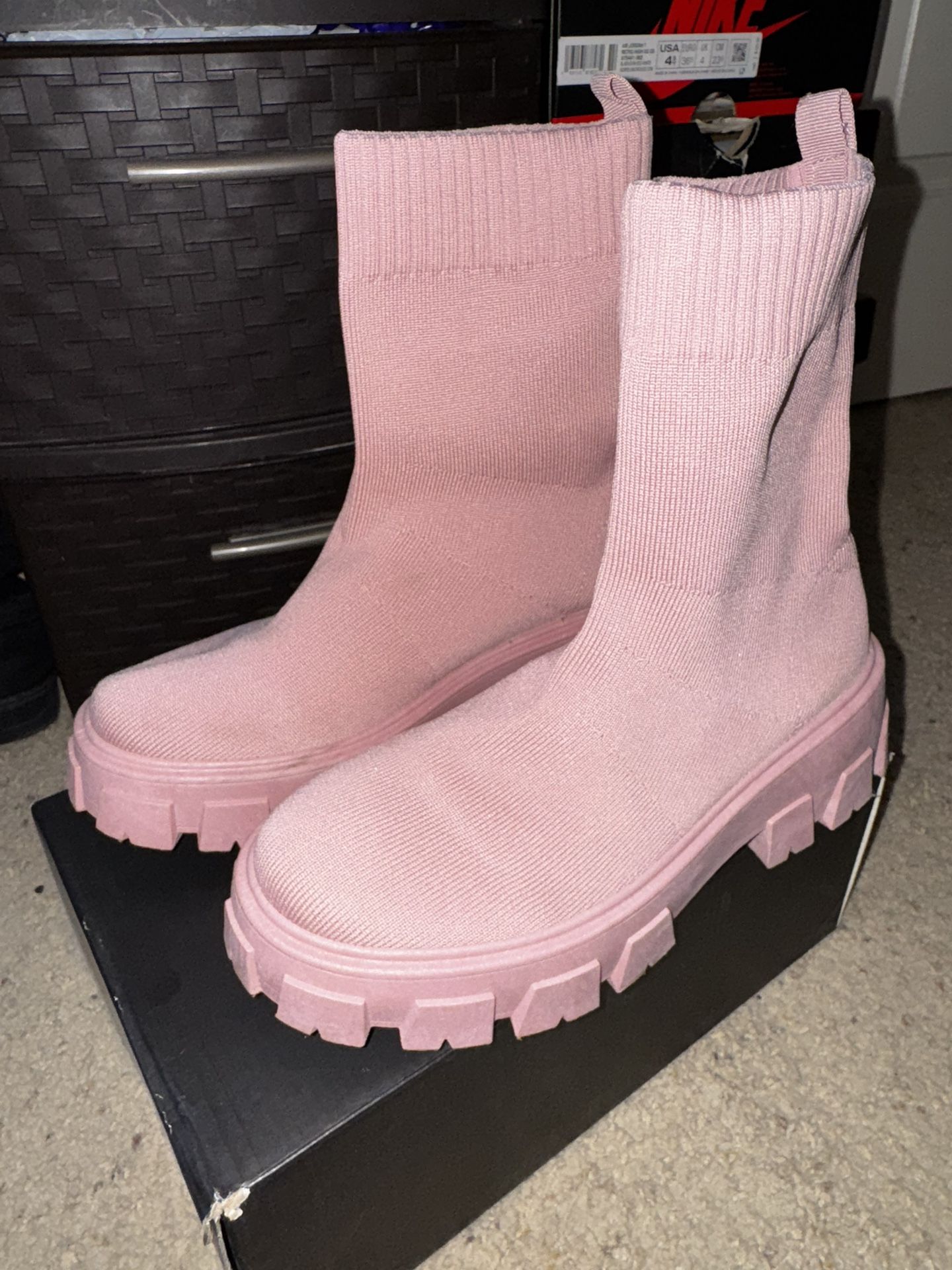 Pink Booties